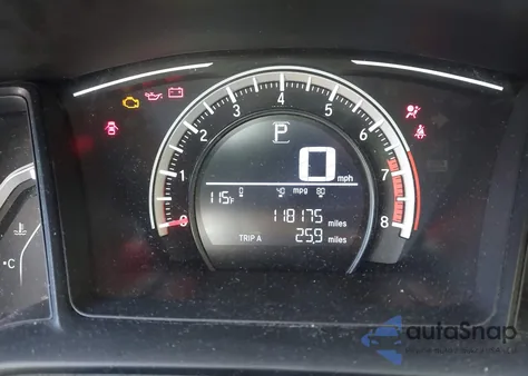 2018 Honda Civic Lx из США, поврежденный, VIN 19XFC2F52JE202816